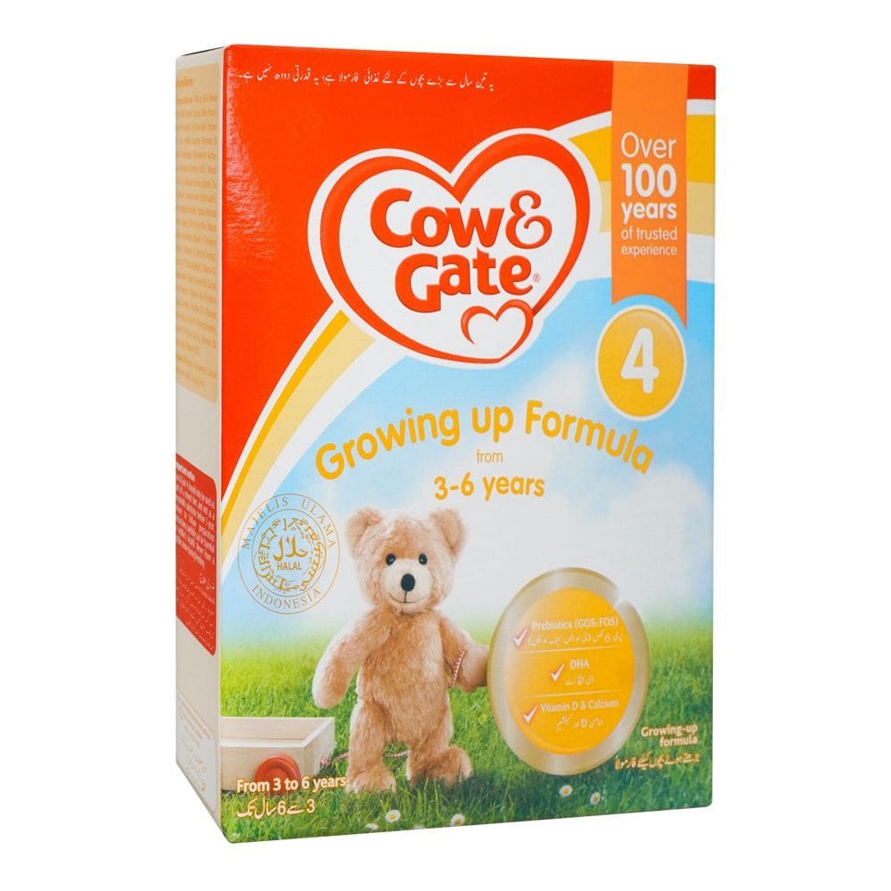 Cow & Gate Milk Powder Stage 4, Growing Up Formula (3-6) Years