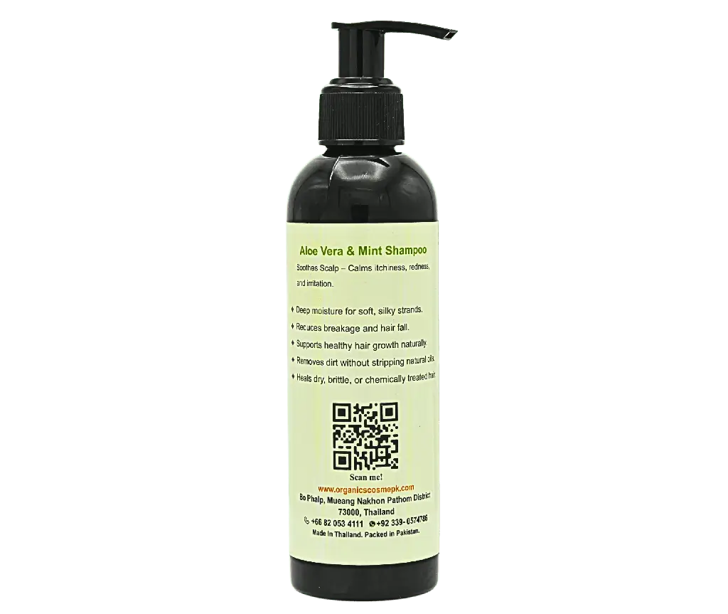 Aloe Vera &amp; Mint Herbal Shampoo