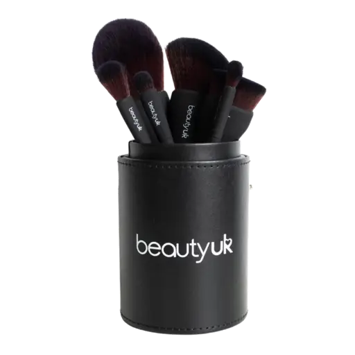 Get Flawless Makeup with BeautyUK Cosmetic Brush Set & Holder