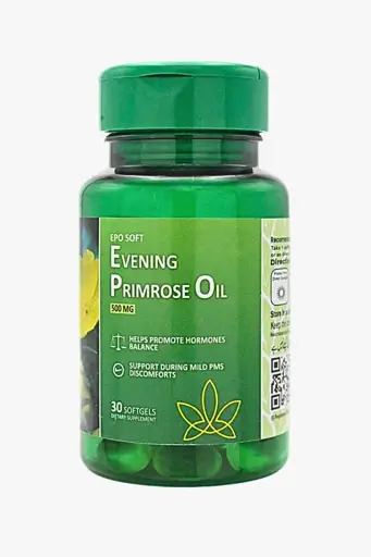 EPO Soft Evening Primrose Oil 500 mg Capsules