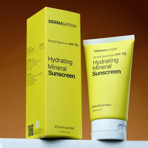 Hydrating Mineral Sunscreen SPF 70 for High Sun Protection