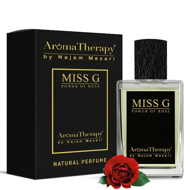 Miss G Natural Perfume - Made With Rose - A Blooming Fragrance!!