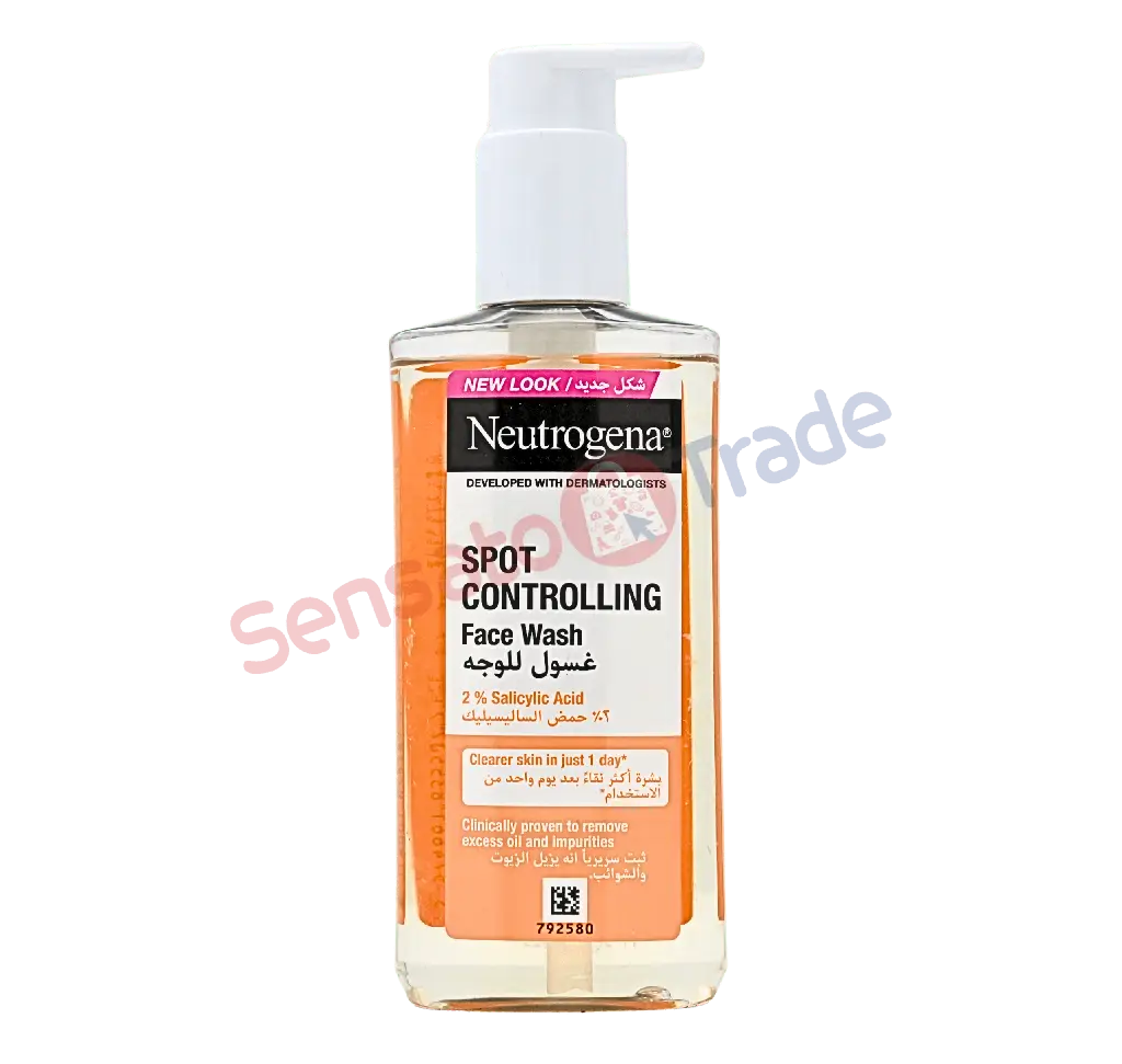 Johnson &amp; Johnson Neutrogena Spot Controlling Daily Facewash 01