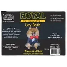 Royal Pet Deodorant Dry Bath