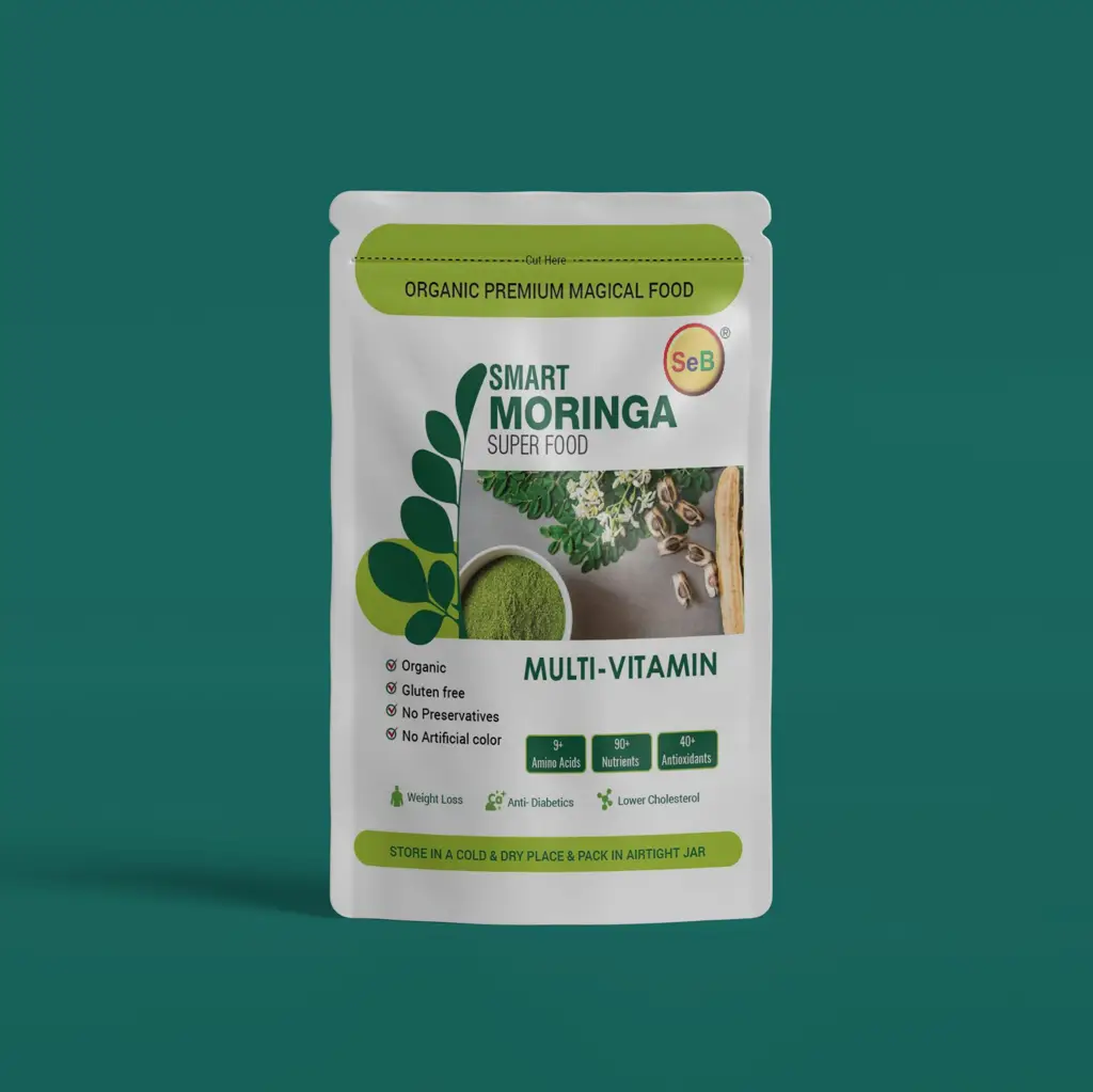 Smart Moringa Super Food - Boost Your Wellness with Nature's Powerhouse
