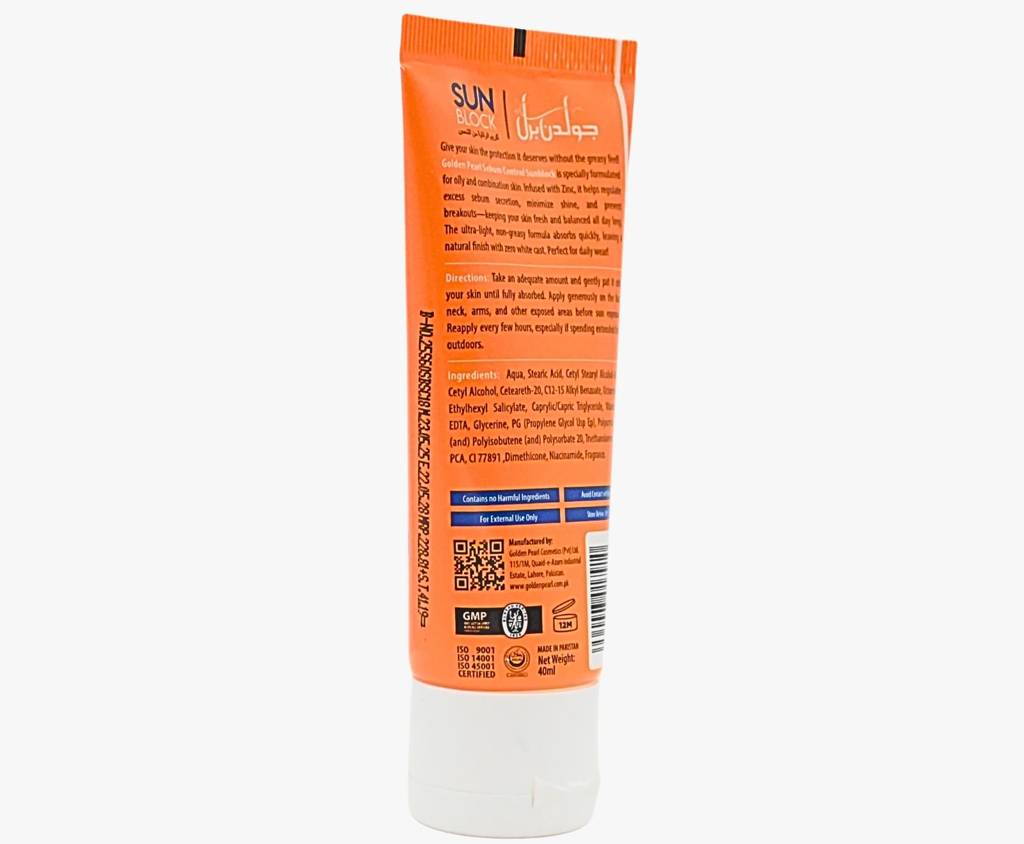 Golden Pearl Sunblock SPF 60 1