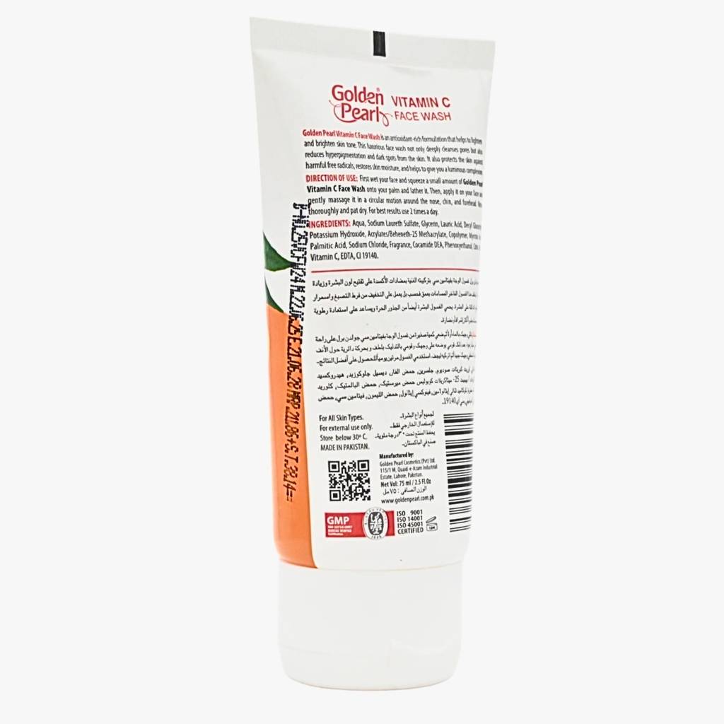 golden pearl vitamin c face wash