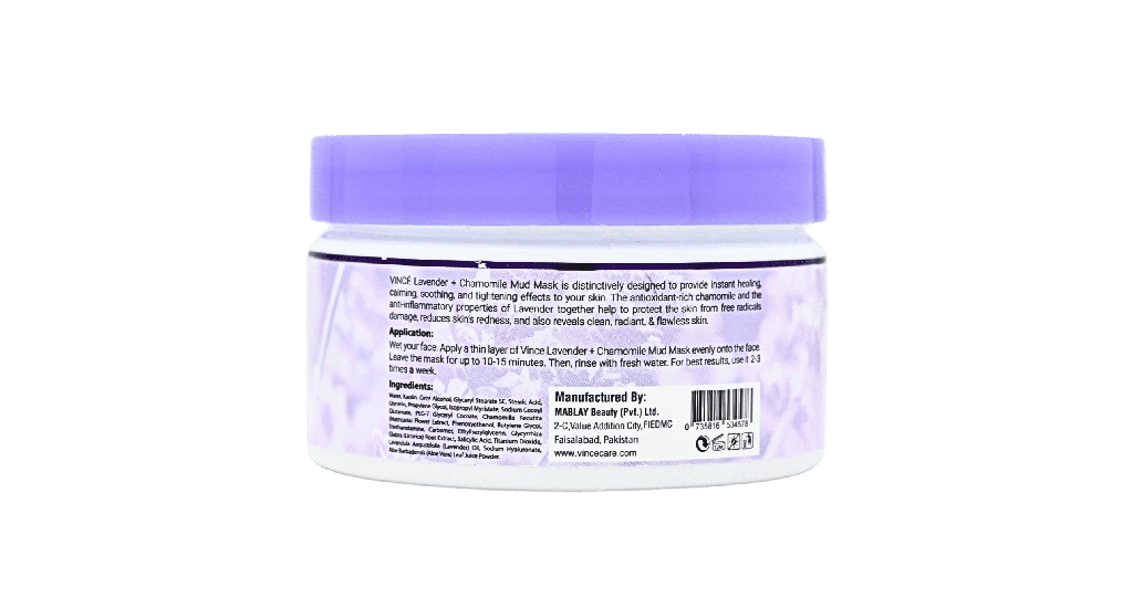 Lavender + Chamomile Mud Mask