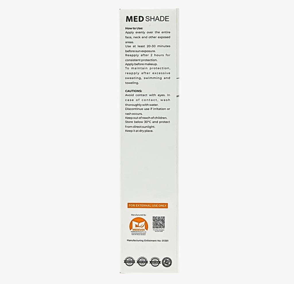 Med Shade Sun Block SPF-60