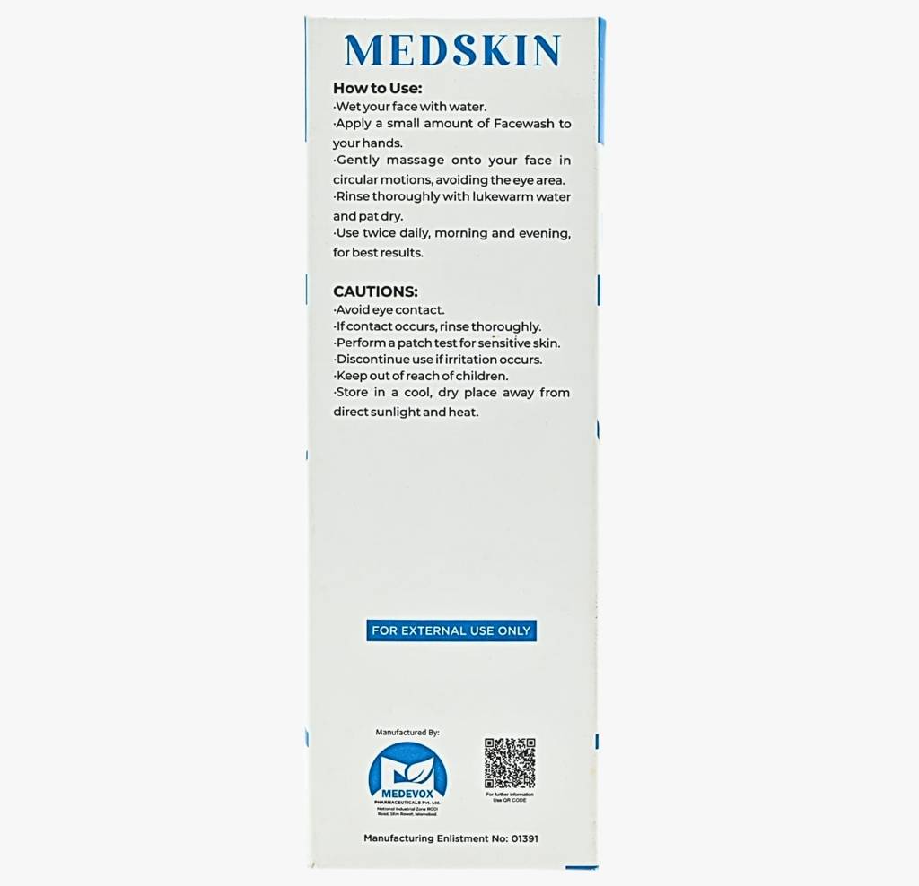 Med Skin Brightening and Cleansing Facewash