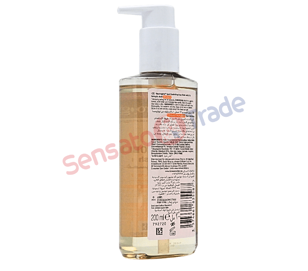 Johnson &amp; Johnson Neutrogena Spot Controlling Daily Facewash 04