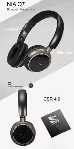 NIA Q1 Bluetooth Wireless Headphone2