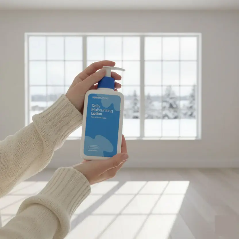 Oil Free Daily Moisturizing Lotion by Dermasation – Lightweight Hydration