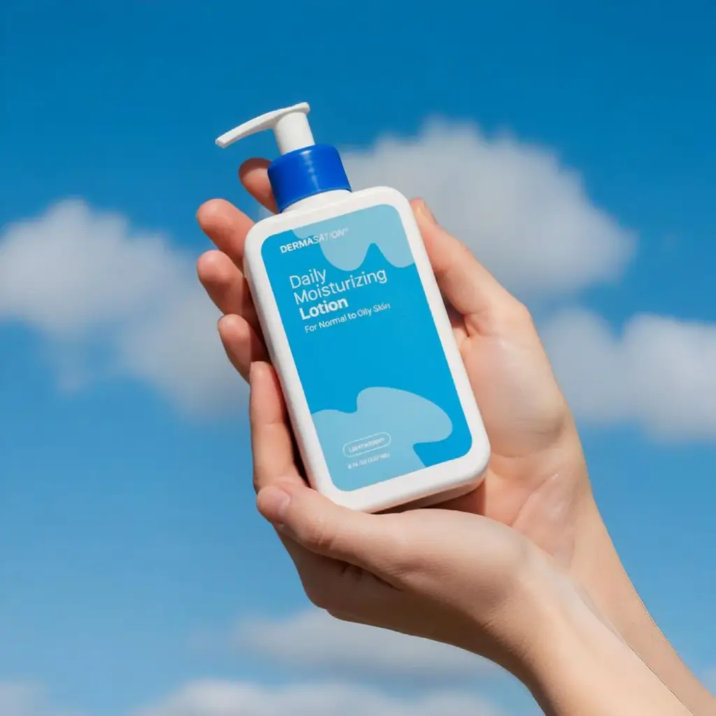 Oil Free  Moisturizing Lotion by Dermasation – Lightweight Hydration