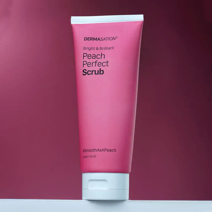 Peach Perfect Scrub – Face &amp; Body Exfoliator
