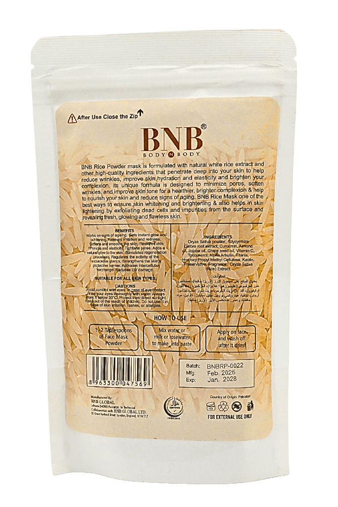 Rice Extract Mask