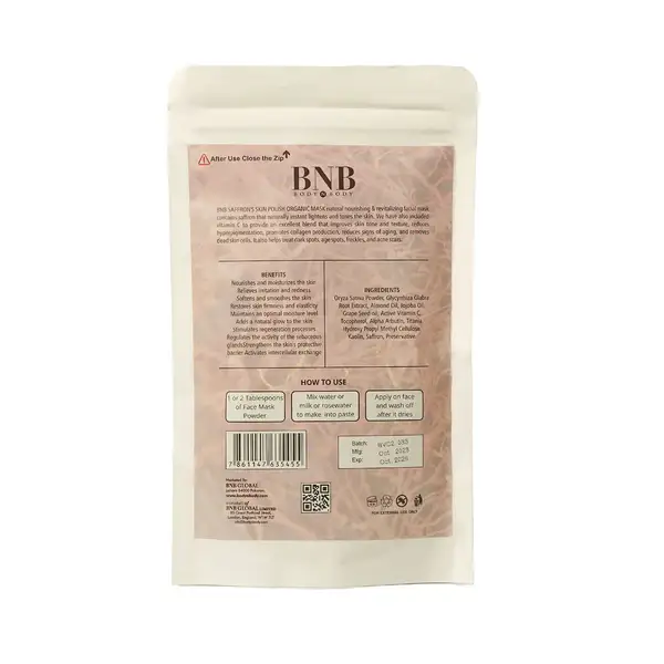 Saffron Skin Polish Mask 2