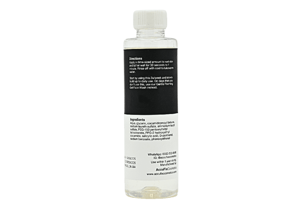 Salicylic Acid Face Wash Gel