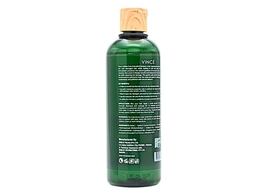 Sulfate Free Avocado Shampoo
