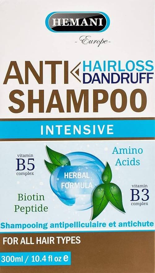 Anti Dandruff + Hair Loss Shampoo Intensive