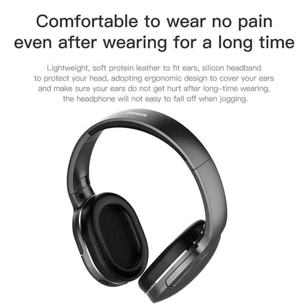 Baseus D02 PRO Encok Wireless headphone Black 45