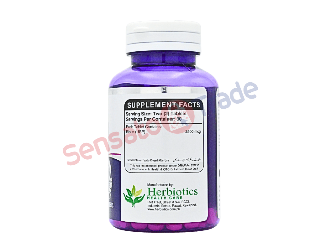 Biotin tablets herbiotics