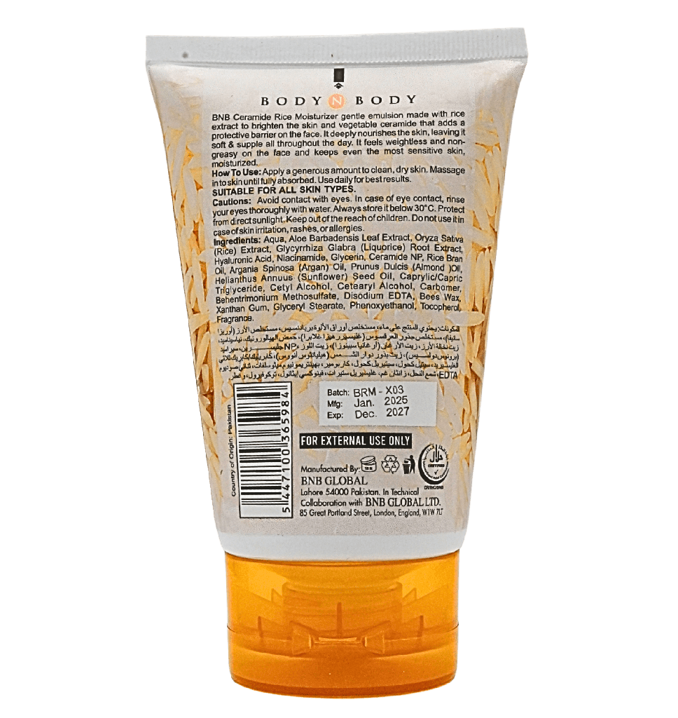 BNB Rice Ceramide Moisturizer