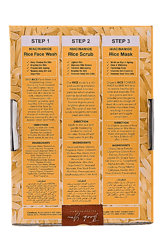 Rice Extract Facial Kit For Bright &amp; Glowing Skin