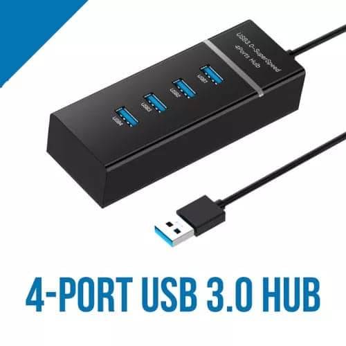 USB 3.0 Hub 4 Ports High Speed usb 3.0 port Hub Splitter Fast Data Transfer USB Hub.3