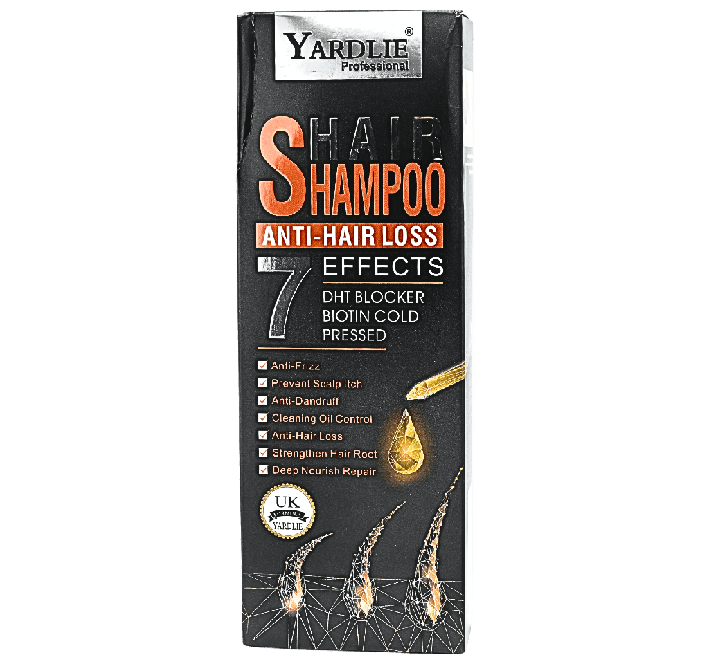 Yardlie Professional Anti hair Loss Shampoo| 7 Powerful Effects in One Bottle